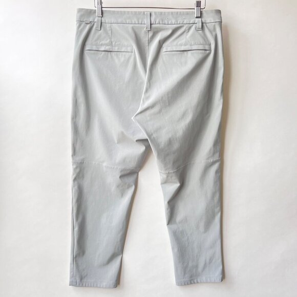Lululemon Commission Pant Classic 27” Warpstreme – Silver Drop, Size 34 G115 - Picture 3 of 8